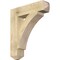Ekena Millwork Thorton Craftsman Rough Sawn Bracket, Douglas Fir, 6"W x 28"D x 32"H BKT06X28X32THR04RDF - alternate 1